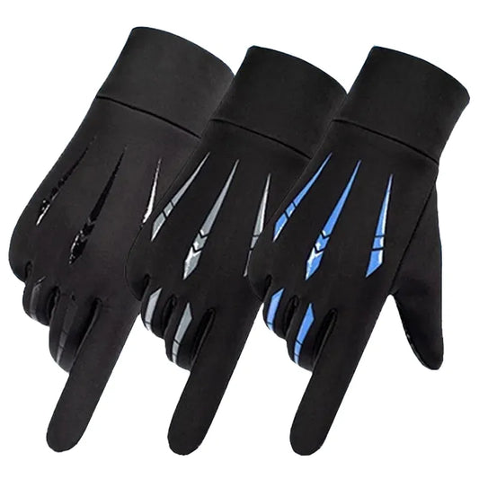 Winter Gloves Men Cycling Bike Thermal Fleece Cold Wind Waterproof TouchScreen