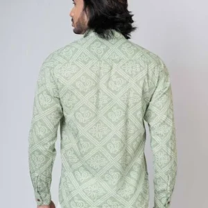 Ikat Shirt for Men 100% Regular Fit <br> made up of Premium Threads