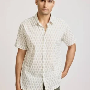 Ikat Shirt for Men 100% Regular Fit <br> made up of Premium Threads