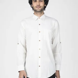 Khadi Shirt for Men Cotton Blend <br> Trendy Shirts 2025