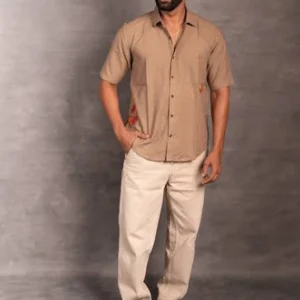 Khadi Shirt for Men Cotton Blend <br> Stylish Shirts 2025