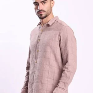 Khadi Shirt for Men Cotton Blend <br> Stylish & Comfortable