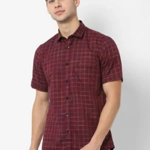 Maroon Shirt for Men Cotton Blend<br> Trending & Stylish 2025
