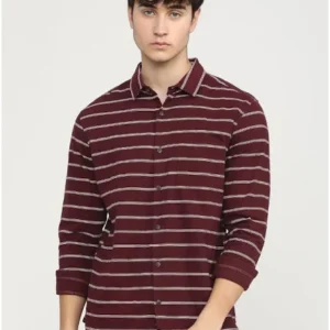 Maroon Shirt for Men Cotton Blend<br> Trending & Stylish 2025