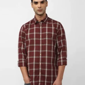 Maroon Shirt for Men Cotton Blend<br> Trending & Stylish 2025