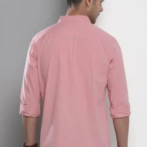 Pink Shirt for Men 100%Cotton<br> Trending & Stylish