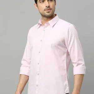 Pink Shirt for Men 100%Cotton<br> Trending & Stylish