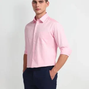Pink Shirt for Men 100%Cotton<br> Trending & Stylish