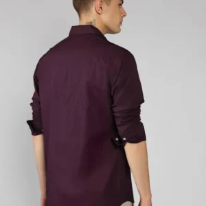 Purple Shirt for Men 100%Cotton Blend <br> Trending, Classic & Stylish 2025