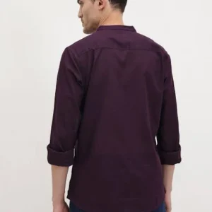 Purple Shirt for Men 100%Cotton Blend <br> Trending, Classic & Stylish 2025