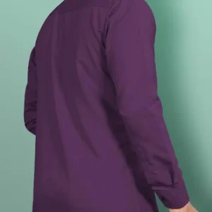 Purple Shirt for Men 100%Cotton Blend <br> Trending, Classic & Stylish 2025