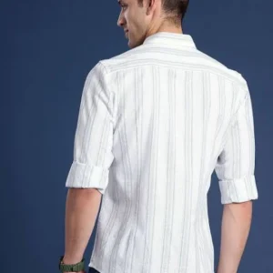 Striped Shirt for Men 100%Cotton Blend <br> Trending, Classic & Stylish 2025