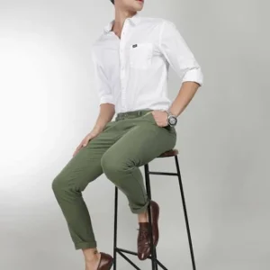 White Shirt for Men Cotton Blend <br> Trending, Classic & Stylish