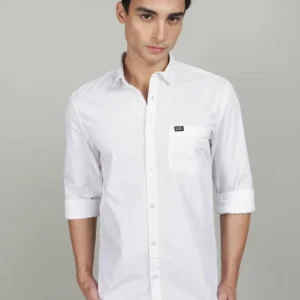 White Shirt for Men Cotton Blend <br> Trending, Classic & Stylish