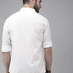 White Shirt for Men Cotton Blend <br> Trending, Classic & Stylish