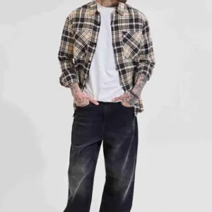 Flannel Shirt for Men Cotton Blend <br> Stylish & Comfortable 2025